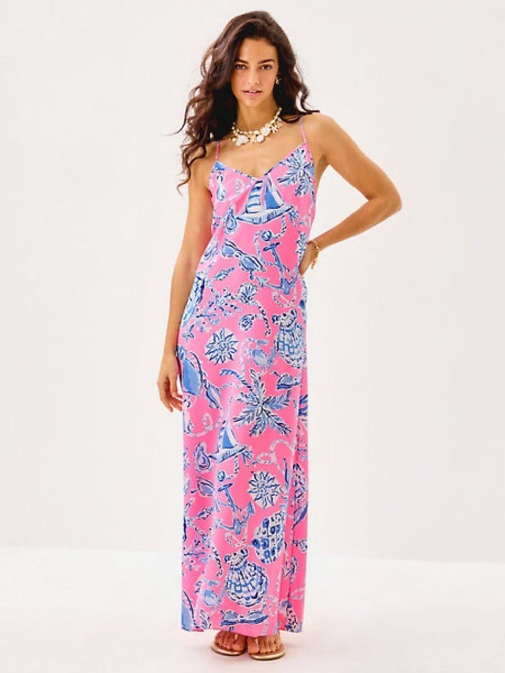 Lilly Pulitzer Silk Maxi Dress